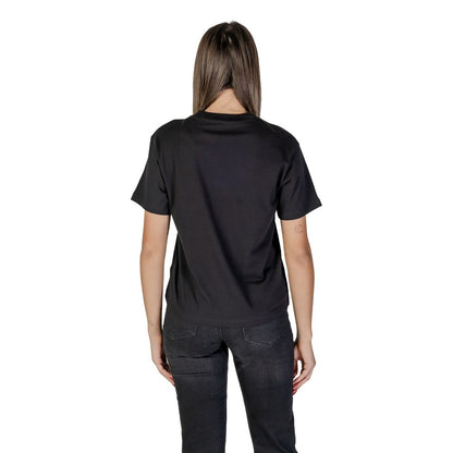 Calvin Klein Jeans Black Cotton Tops & T-Shirt