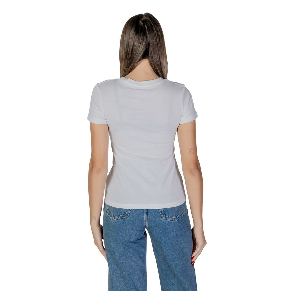 Calvin Klein Jeans White Cotton Tops & T-Shirt