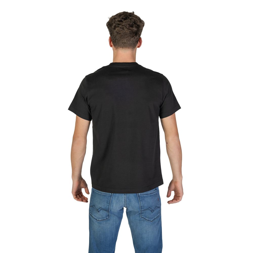 Replay Black Cotton T-Shirt