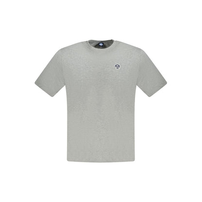 North Sails Gray Cotton T-Shirt