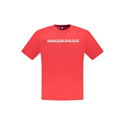 North Sails Red Cotton T-Shirt