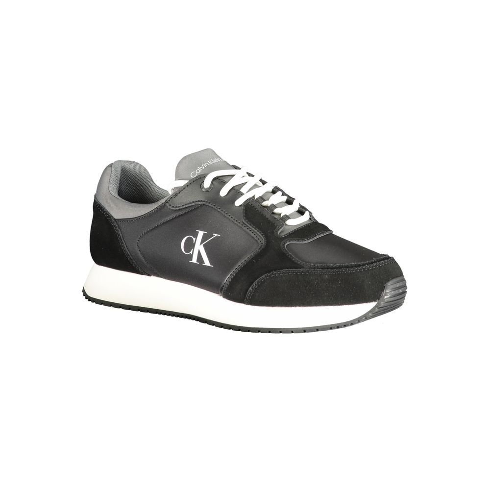 Calvin Klein Black Polyester Sneaker