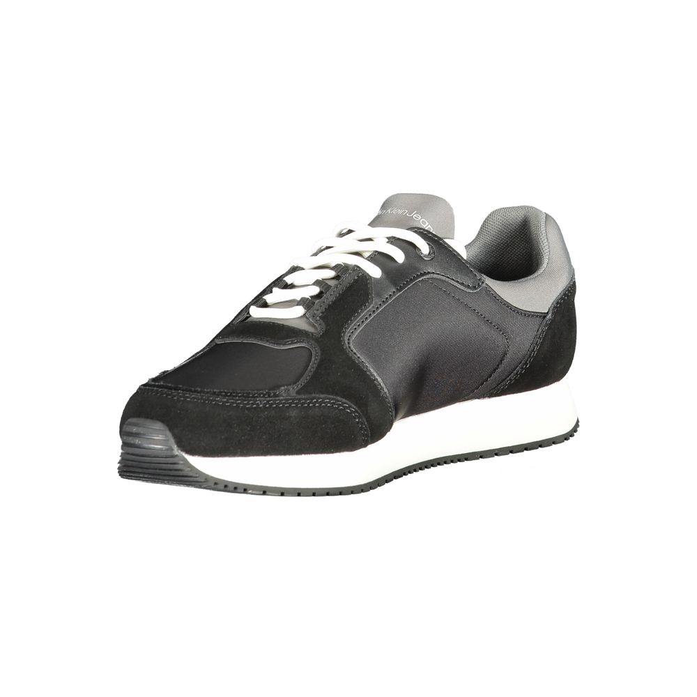 Calvin Klein Black Polyester Sneaker