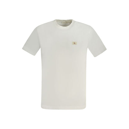 Calvin Klein White Cotton T-Shirt