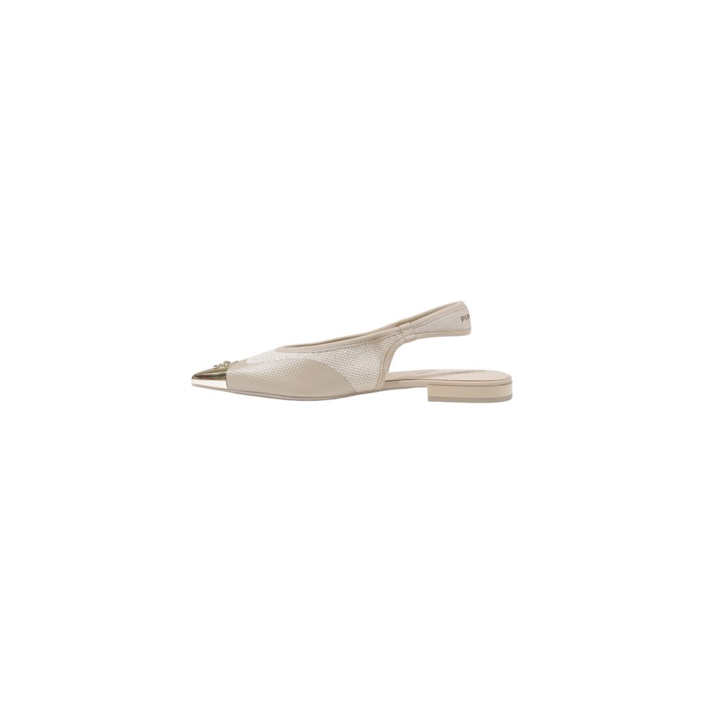 PINKO Beige Leather Sandal