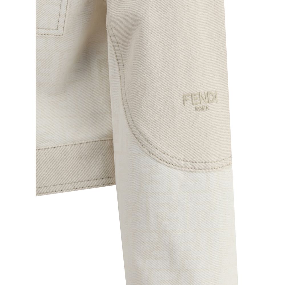 Fendi FF print Denim Gacket