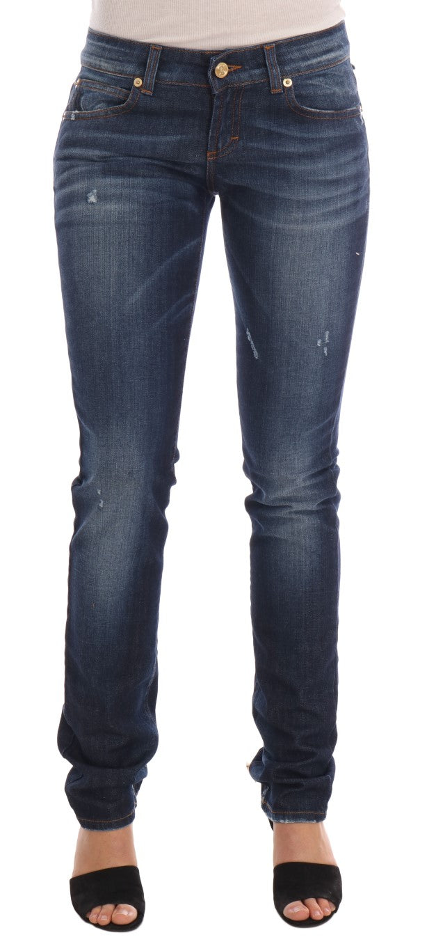 John Galliano Stylish Skinny Low Rise Denim Jeans John Galliano