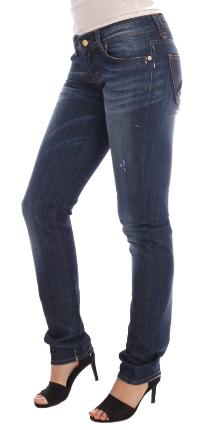 John Galliano Stylish Skinny Low Rise Denim Jeans John Galliano