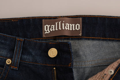 John Galliano Stylish Skinny Low Rise Denim Jeans John Galliano