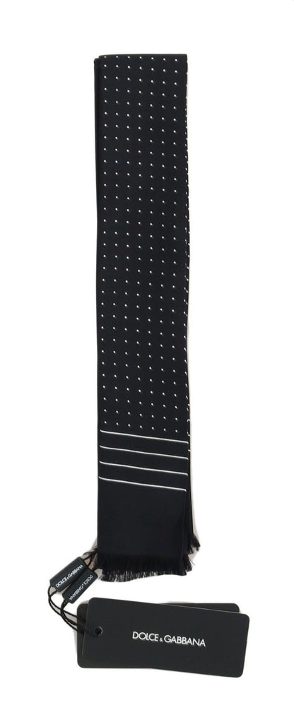 Dolce & Gabbana Elegant Silk Men's Tie Scarf Wrap Dolce & Gabbana