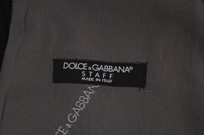 Dolce & Gabbana Elegant Striped Waistcoat Vest Dolce & Gabbana