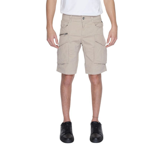 Replay Beige Cotton Short