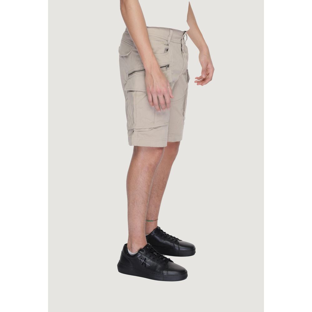 Replay Beige Cotton Short