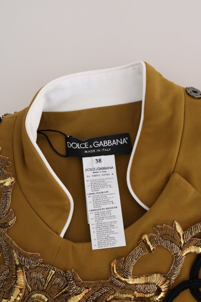 Dolce & Gabbana Runway Embellished Crystal Cross Vest Dolce & Gabbana