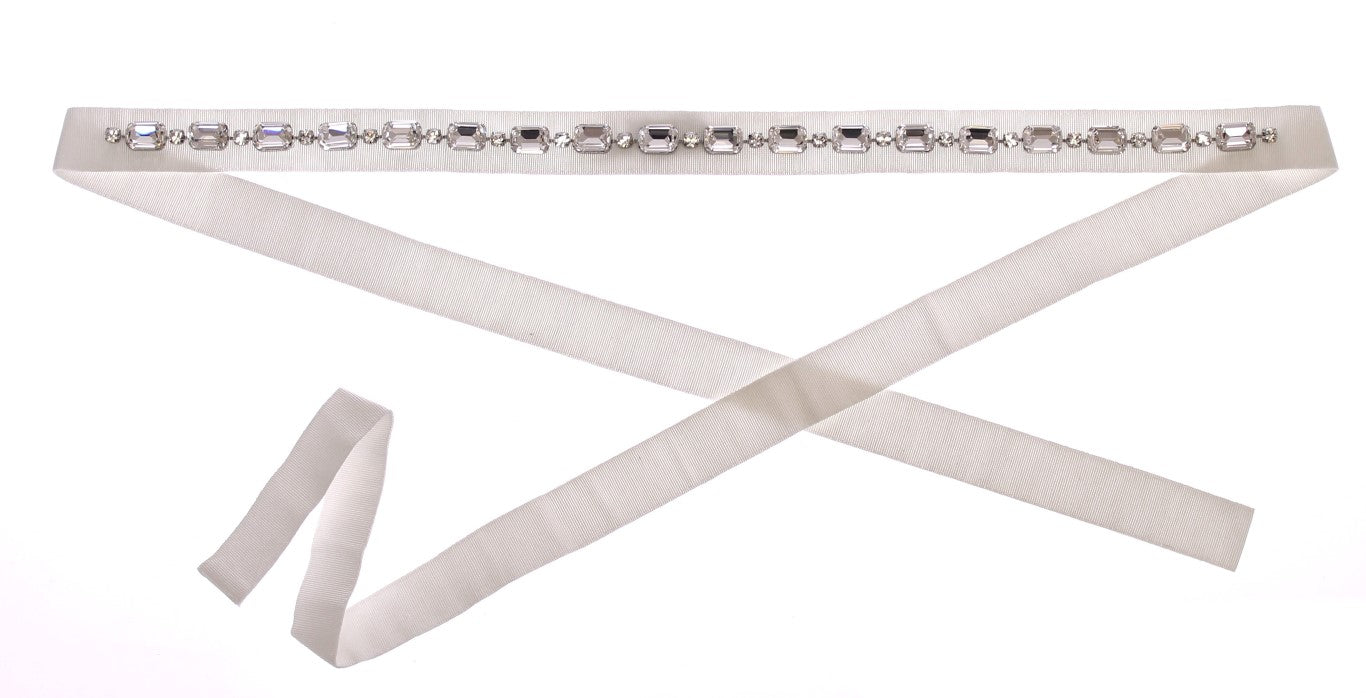 Dolce & Gabbana Elegant Crystal-Embellished Waist Belt Dolce & Gabbana