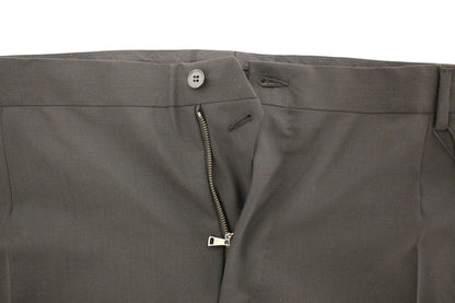 Dolce & Gabbana Elegant Pleated Black Wool Trousers Dolce & Gabbana