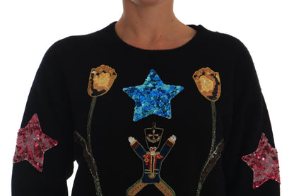 Dolce & Gabbana Enchanted Elegance Cashmere Sweater Dolce & Gabbana