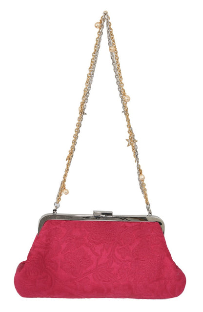 Dolce & Gabbana Elegant Evening Party Clutch in Pink Dolce & Gabbana