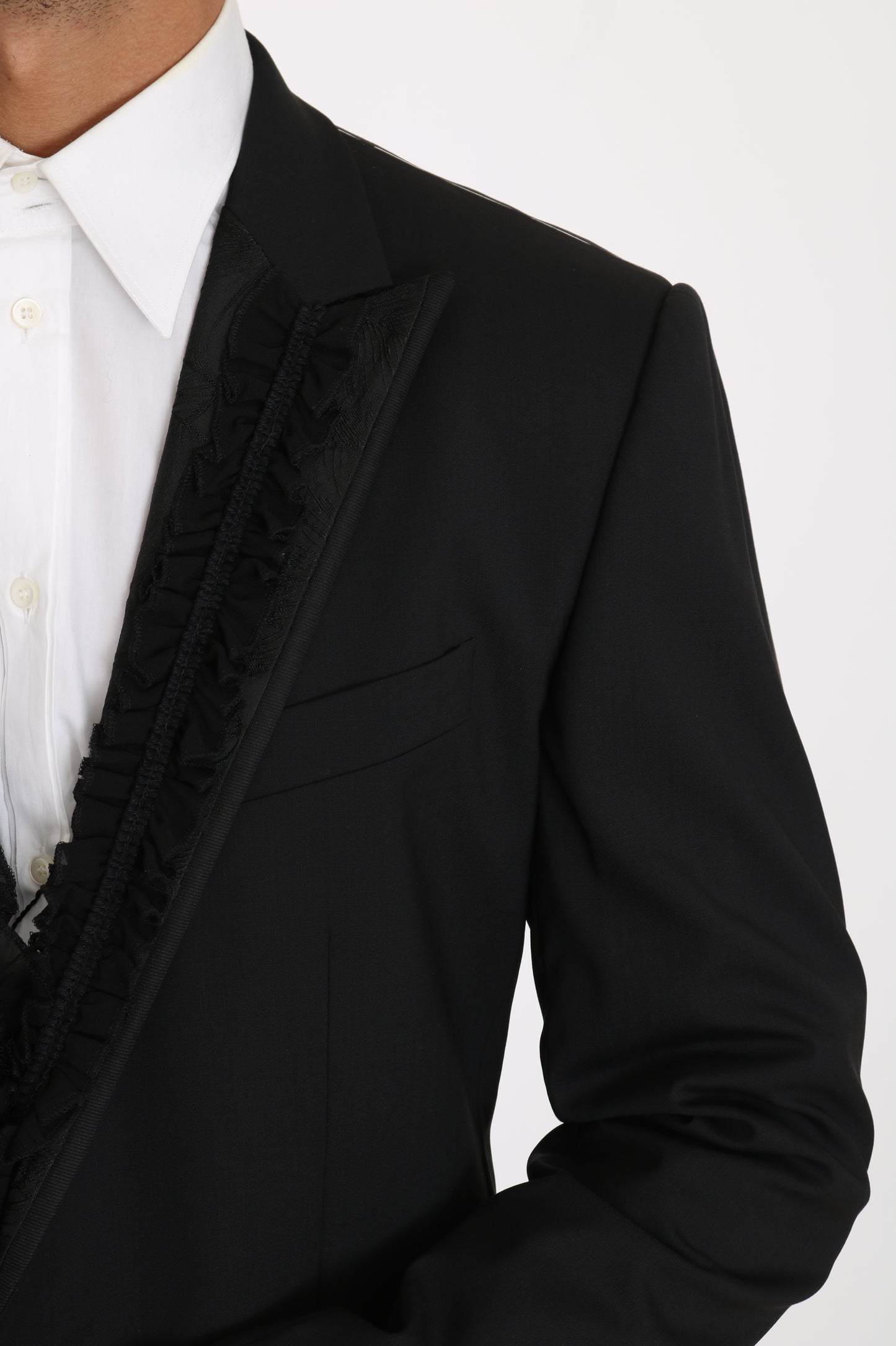 Dolce & Gabbana Elegant Black Slim Fit Martini Blazer Jacket Dolce & Gabbana