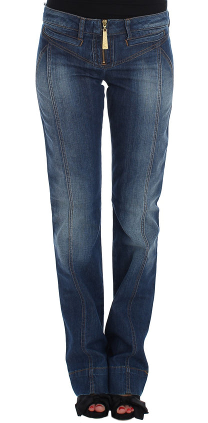 Cavalli Chic Boot Cut Blue Wash Denim Cavalli