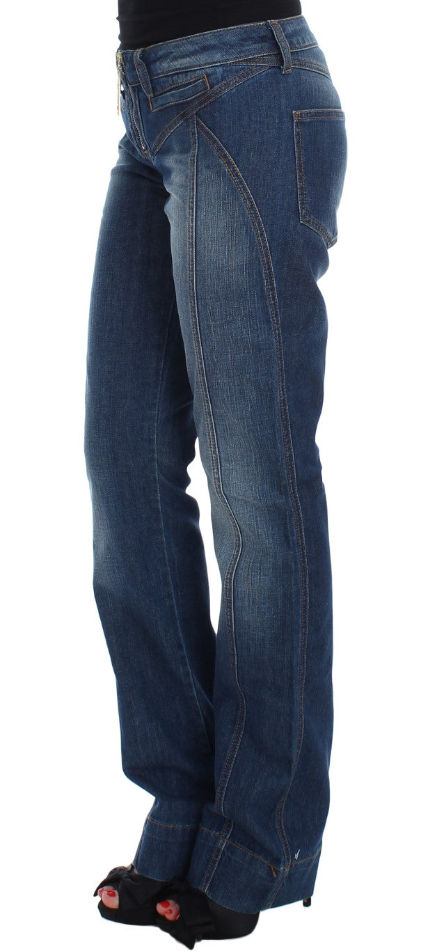 Cavalli Chic Boot Cut Blue Wash Denim Cavalli