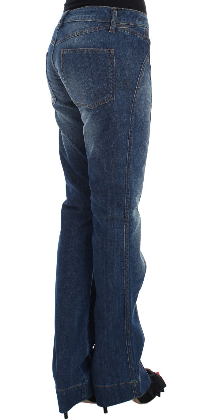 Cavalli Chic Boot Cut Blue Wash Denim Cavalli