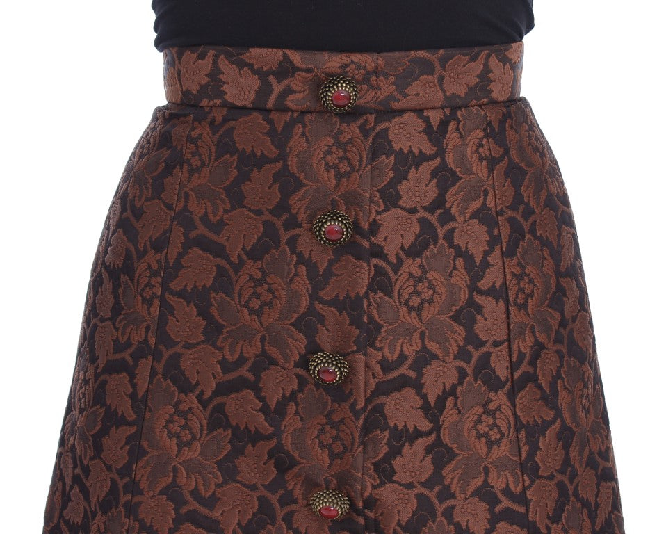 Dolce & Gabbana Elegant Brocade Bubble Skirt Dolce & Gabbana