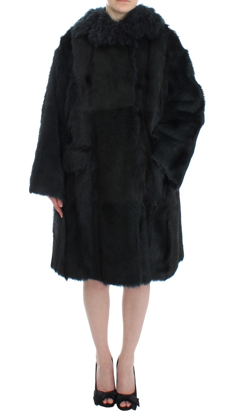 Dolce & Gabbana Exquisite Shearling Coat Jacket Dolce & Gabbana