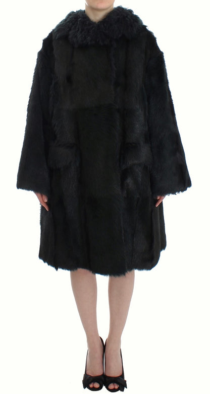 Dolce & Gabbana Exquisite Shearling Coat Jacket Dolce & Gabbana