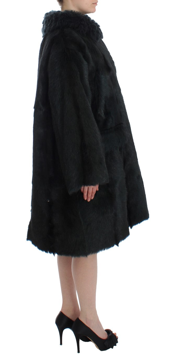 Dolce & Gabbana Exquisite Shearling Coat Jacket Dolce & Gabbana