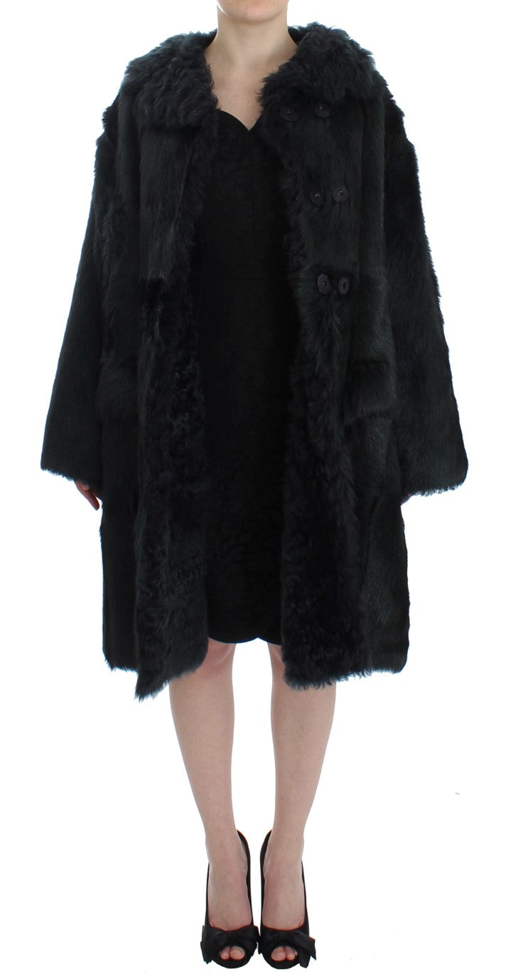 Dolce & Gabbana Exquisite Shearling Coat Jacket Dolce & Gabbana