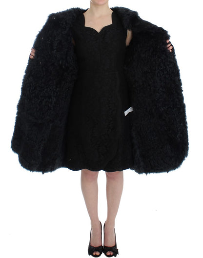 Dolce & Gabbana Exquisite Shearling Coat Jacket Dolce & Gabbana