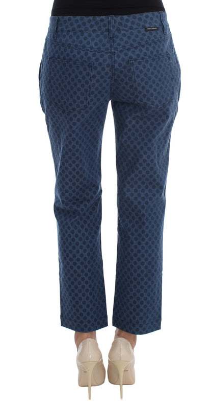 Dolce & Gabbana Polka Dotted Capri Stretch Jeans Dolce & Gabbana