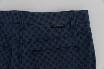 Dolce & Gabbana Polka Dotted Capri Stretch Jeans Dolce & Gabbana