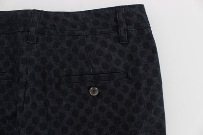 Dolce & Gabbana Chic Polka Dotted Capris Jeans Dolce & Gabbana