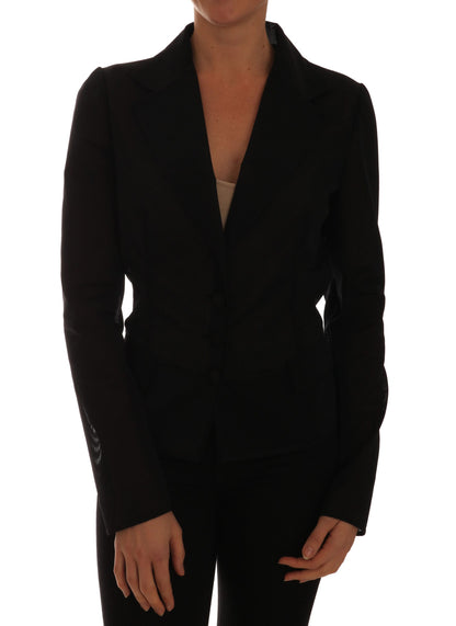 Dolce & Gabbana Semi-Transparent Darkgreen Nylon Blazer Dolce & Gabbana