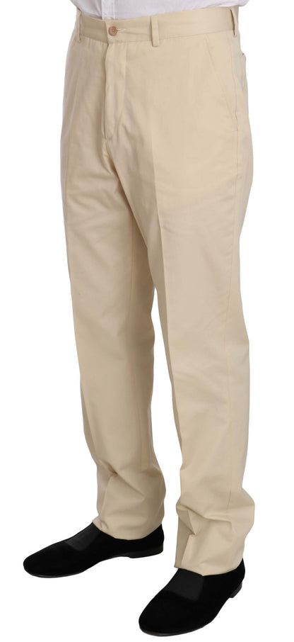 Romeo Gigli Beige Two-Piece Suit with Classic Elegance Romeo Gigli