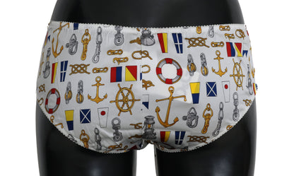 Dolce & Gabbana Chic Sailor Print Women Underwear Dolce & Gabbana