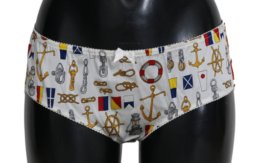 Dolce & Gabbana Chic Sailor Print Women Underwear Dolce & Gabbana