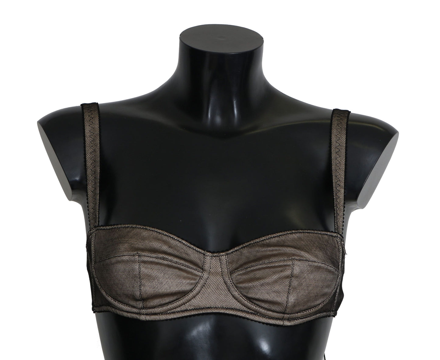 Dolce & Gabbana Elegant Brown Stretch Bra Womens Underwear Dolce & Gabbana